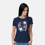 Origami Turtle-Womens-Basic-Tee-NemiMakeit