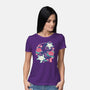 Origami Turtle-Womens-Basic-Tee-NemiMakeit
