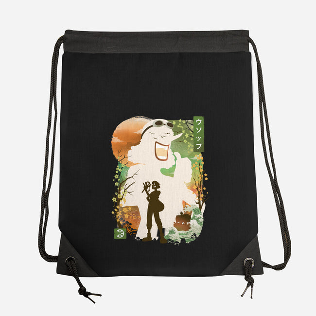 Ukiyo The Sniper-None-Drawstring-Bag-dandingeroz