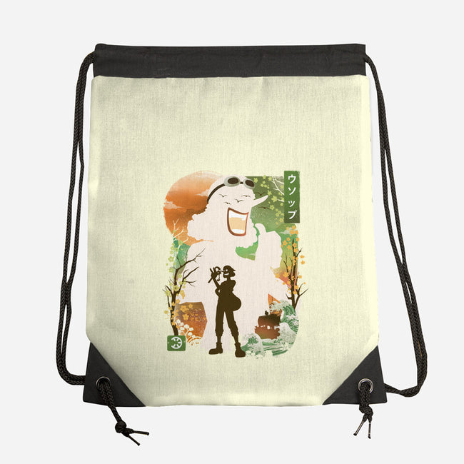 Ukiyo The Sniper-None-Drawstring-Bag-dandingeroz