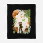 Ukiyo The Sniper-None-Fleece-Blanket-dandingeroz