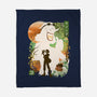 Ukiyo The Sniper-None-Fleece-Blanket-dandingeroz