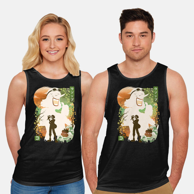 Ukiyo The Sniper-Unisex-Basic-Tank-dandingeroz