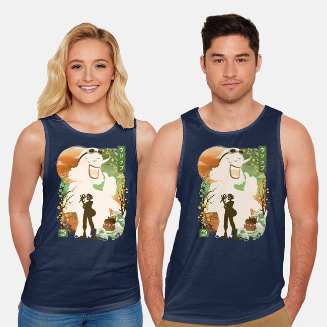 Ukiyo The Sniper-Unisex-Basic-Tank-dandingeroz