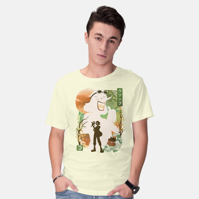 Ukiyo The Sniper-Mens-Basic-Tee-dandingeroz