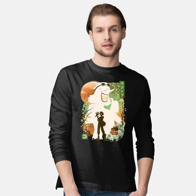 Ukiyo The Sniper-Mens-Long Sleeved-Tee-dandingeroz