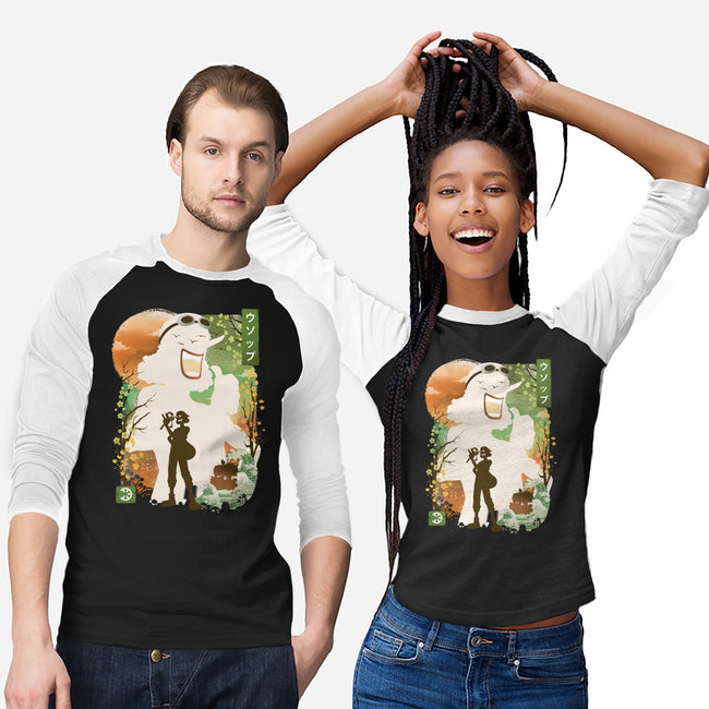 Ukiyo The Sniper-Unisex-Baseball-Tee-dandingeroz