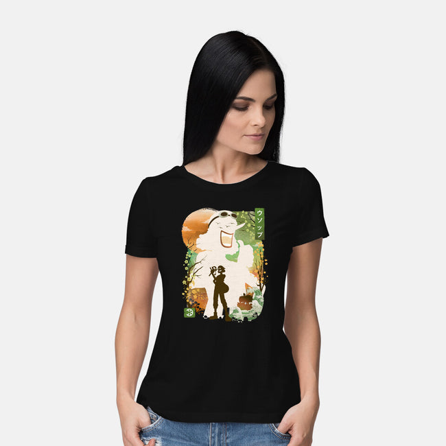 Ukiyo The Sniper-Womens-Basic-Tee-dandingeroz