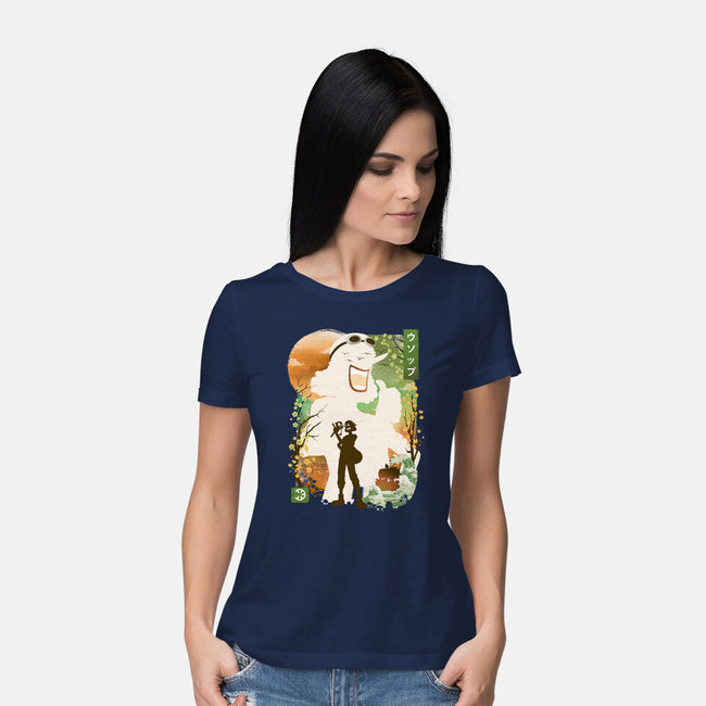Ukiyo The Sniper-Womens-Basic-Tee-dandingeroz