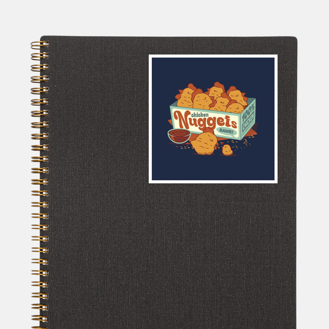 Chicken Nuggets-None-Glossy-Sticker-tobefonseca