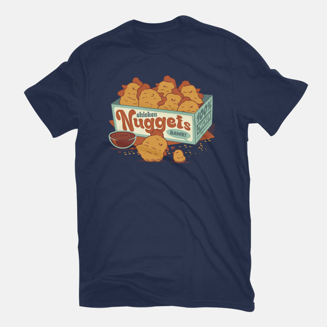 Chicken Nuggets-Mens-Basic-Tee-tobefonseca