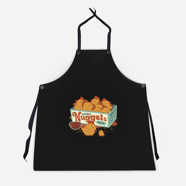 Chicken Nuggets-Unisex-Kitchen-Apron-tobefonseca