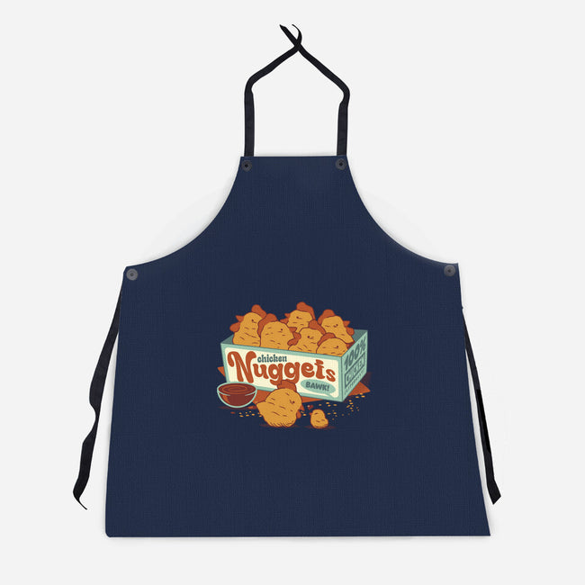 Chicken Nuggets-Unisex-Kitchen-Apron-tobefonseca