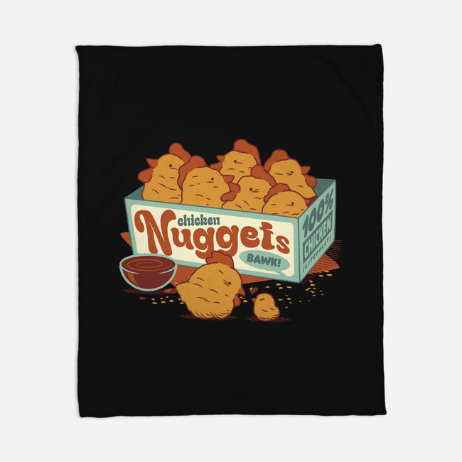 Chicken Nuggets-None-Fleece-Blanket-tobefonseca