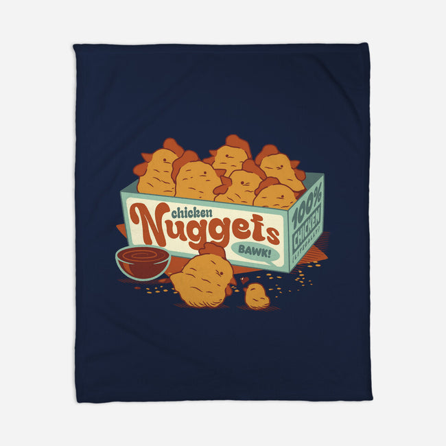 Chicken Nuggets-None-Fleece-Blanket-tobefonseca