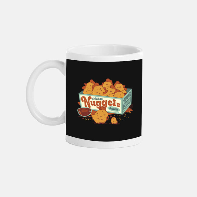 Chicken Nuggets-None-Mug-Drinkware-tobefonseca