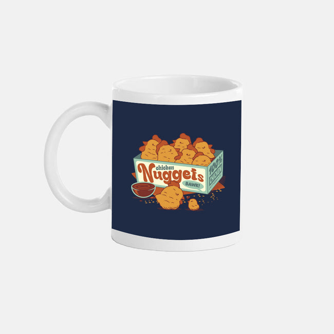 Chicken Nuggets-None-Mug-Drinkware-tobefonseca