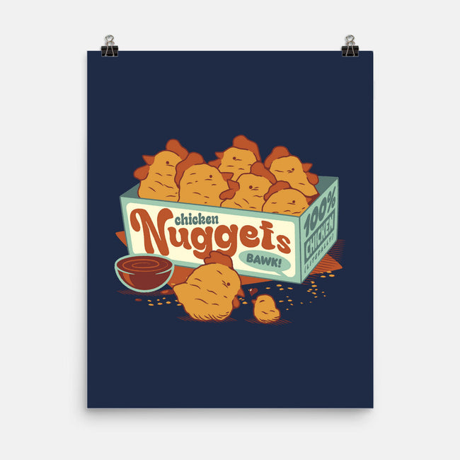 Chicken Nuggets-None-Matte-Poster-tobefonseca