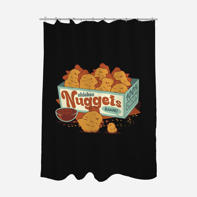 Chicken Nuggets-None-Polyester-Shower Curtain-tobefonseca