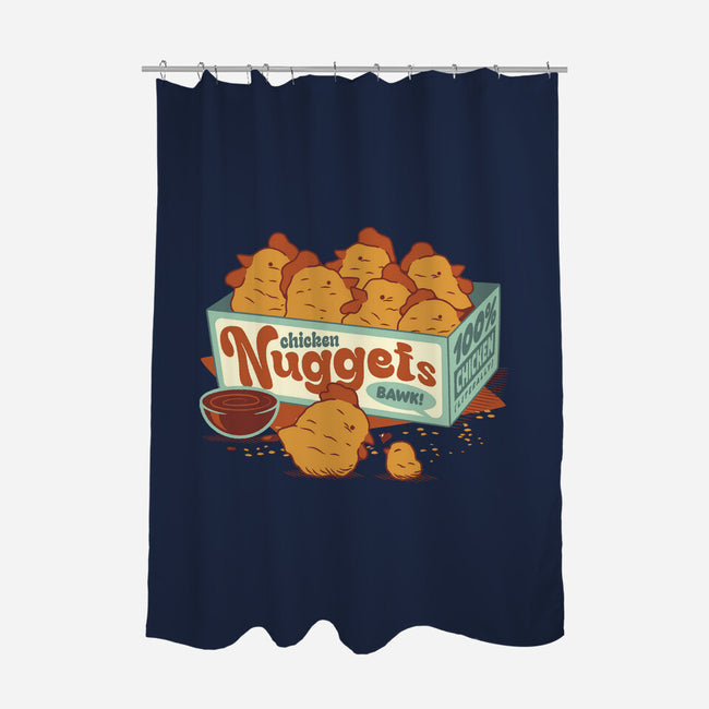 Chicken Nuggets-None-Polyester-Shower Curtain-tobefonseca