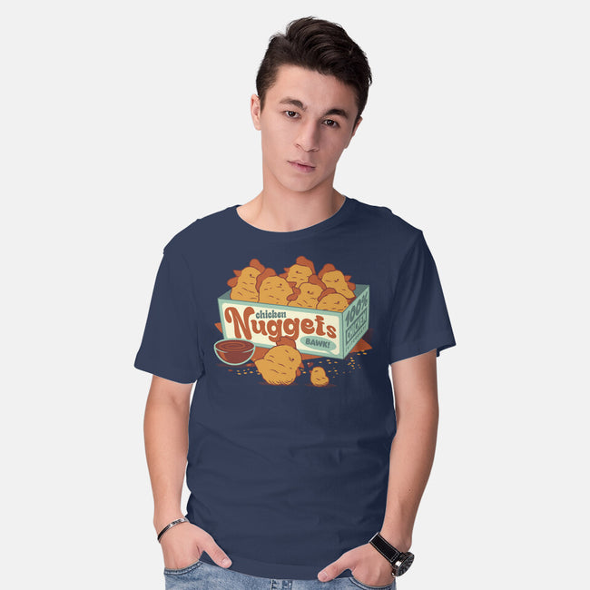 Chicken Nuggets-Mens-Basic-Tee-tobefonseca