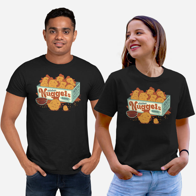 Chicken Nuggets-Unisex-Basic-Tee-tobefonseca