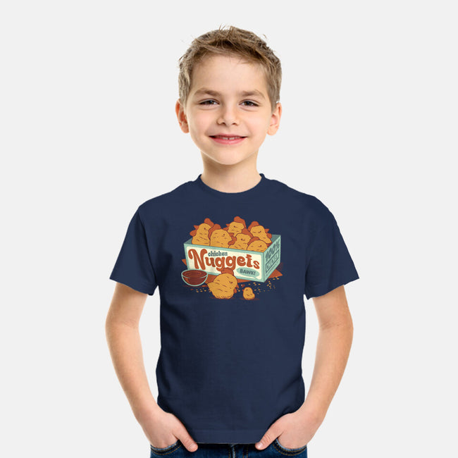Chicken Nuggets-Youth-Basic-Tee-tobefonseca