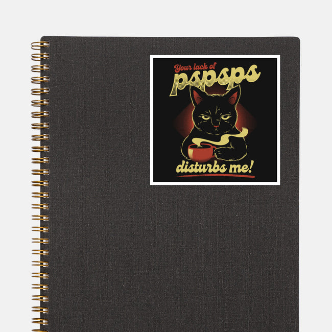 Lack Of PSPSPS Disturbing-None-Glossy-Sticker-tobefonseca