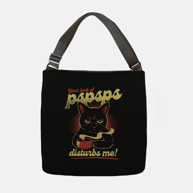 Lack Of PSPSPS Disturbing-None-Adjustable Tote-Bag-tobefonseca