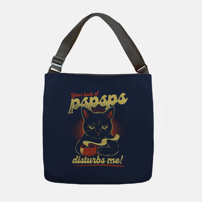 Lack Of PSPSPS Disturbing-None-Adjustable Tote-Bag-tobefonseca