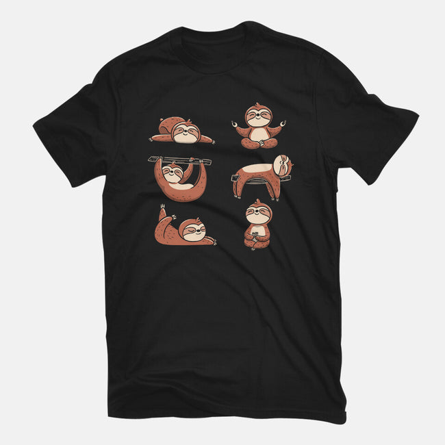 Sloth Yoga-Unisex-Basic-Tee-tobefonseca