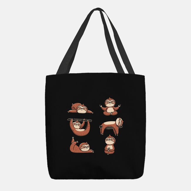 Sloth Yoga-None-Basic Tote-Bag-tobefonseca