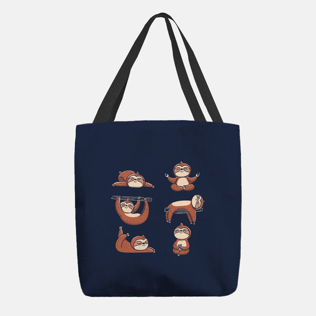 Sloth Yoga-None-Basic Tote-Bag-tobefonseca