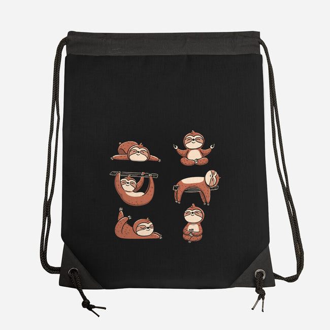 Sloth Yoga-None-Drawstring-Bag-tobefonseca