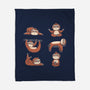 Sloth Yoga-None-Fleece-Blanket-tobefonseca