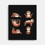 Sloth Yoga-None-Stretched-Canvas-tobefonseca