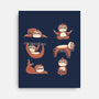 Sloth Yoga-None-Stretched-Canvas-tobefonseca