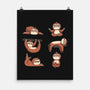 Sloth Yoga-None-Matte-Poster-tobefonseca