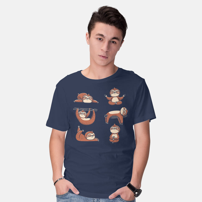 Sloth Yoga-Mens-Basic-Tee-tobefonseca