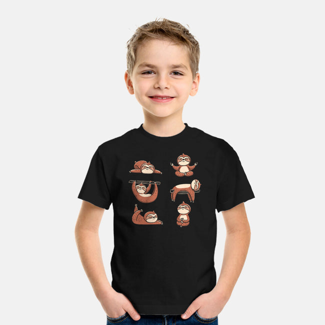 Sloth Yoga-Youth-Basic-Tee-tobefonseca
