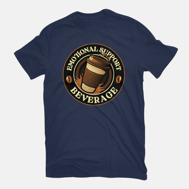 Emotional Support Beverage Coffee-Womens-Fitted-Tee-tobefonseca