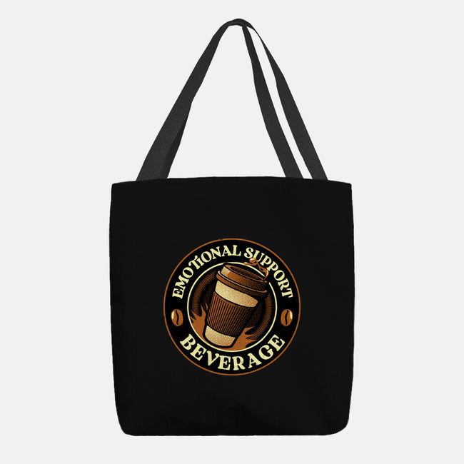 Emotional Support Beverage Coffee-None-Basic Tote-Bag-tobefonseca