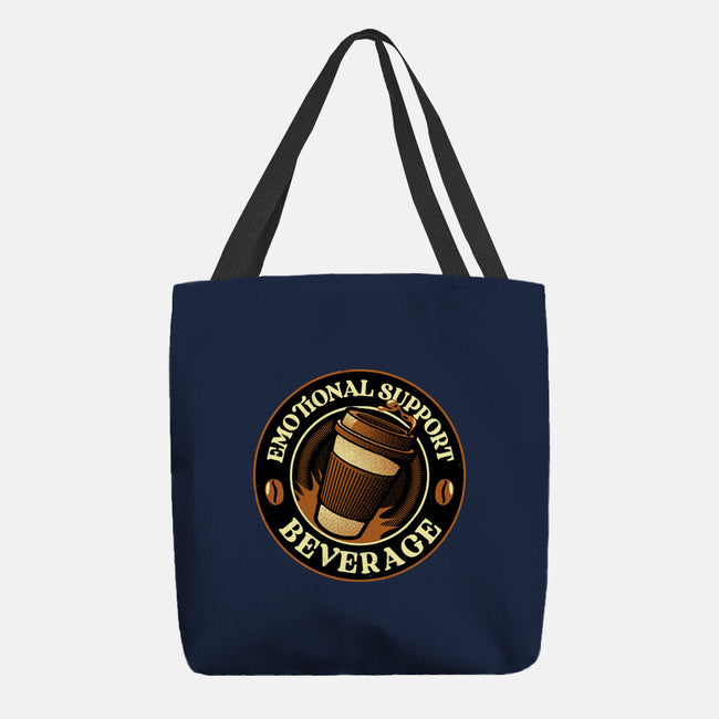 Emotional Support Beverage Coffee-None-Basic Tote-Bag-tobefonseca