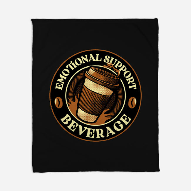 Emotional Support Beverage Coffee-None-Fleece-Blanket-tobefonseca
