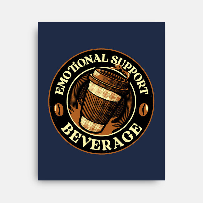 Emotional Support Beverage Coffee-None-Stretched-Canvas-tobefonseca