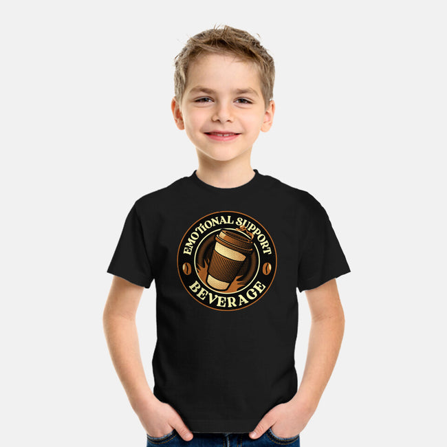 Emotional Support Beverage Coffee-Youth-Basic-Tee-tobefonseca
