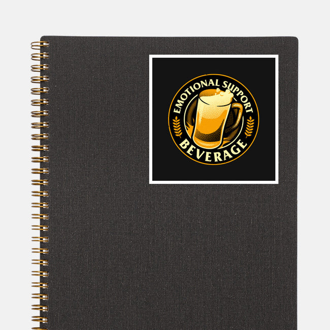 Emotional Support Beverage Beer-None-Glossy-Sticker-tobefonseca