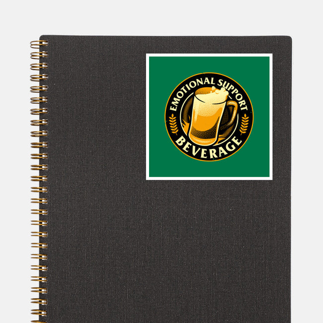 Emotional Support Beverage Beer-None-Glossy-Sticker-tobefonseca