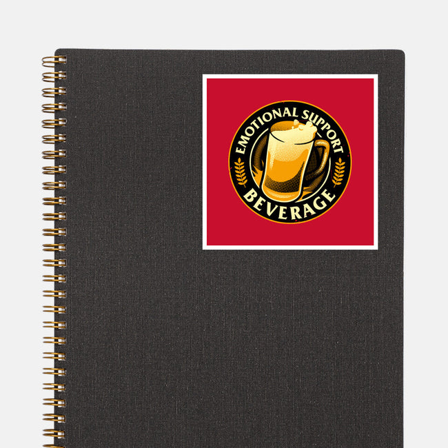 Emotional Support Beverage Beer-None-Glossy-Sticker-tobefonseca