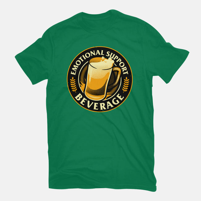 Emotional Support Beverage Beer-Mens-Heavyweight-Tee-tobefonseca